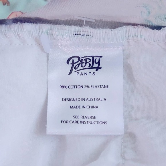 Bondi Party Pants Hula Girl Skinny Ankle Pants Green Size XS - Picture 11 of 16